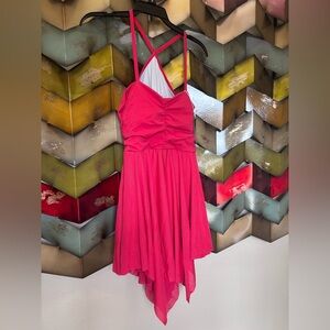 Vibrant Red Strappy top